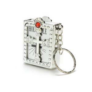 Gold Mini Bible Keychain