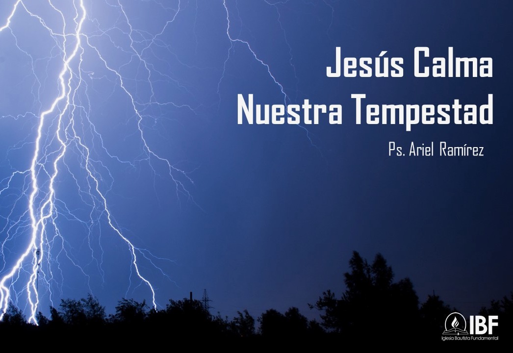 Jesús Calma Nuestra Tempestad